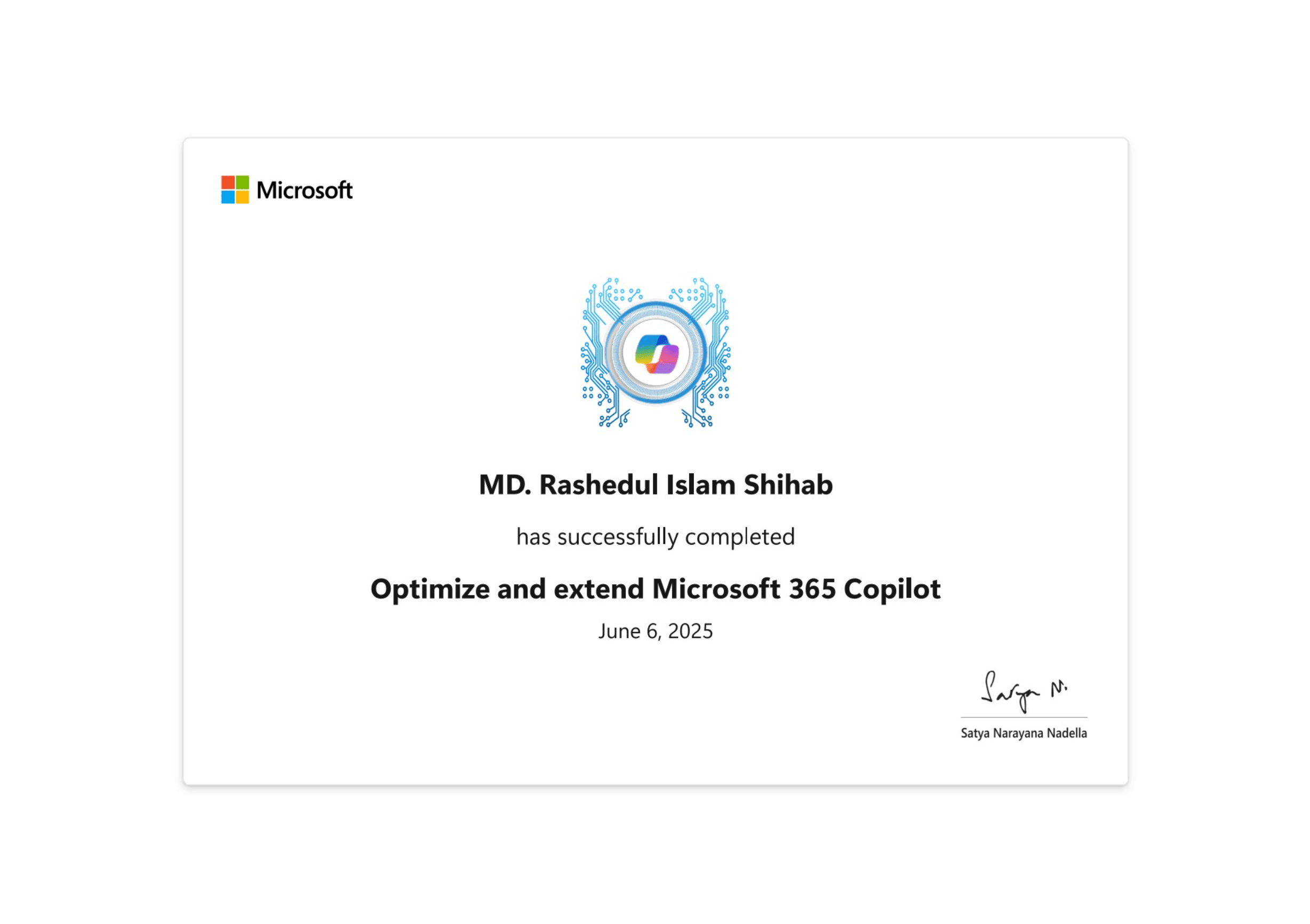 Microsoft 365 Copilot Course (AgentX Program)